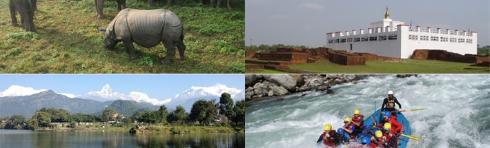 Rafting Chitwan Lumbini & Pokhara