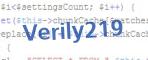 verification code